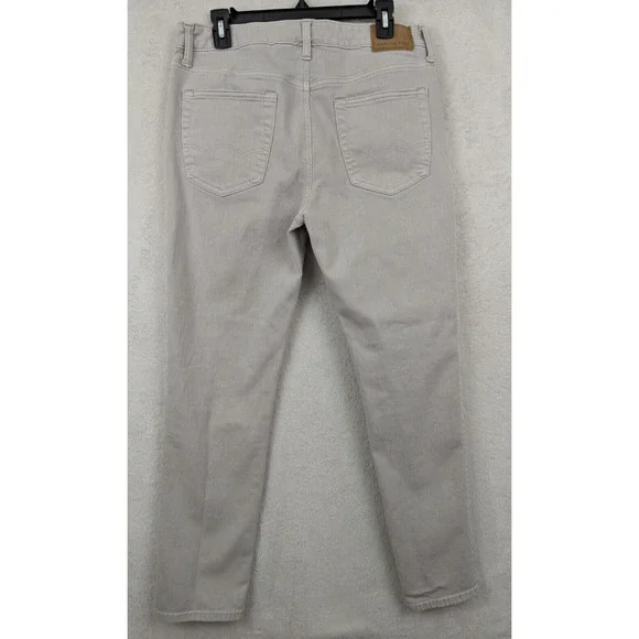 American Eagle sz 34/30 Slim Straight Skinny Jeans distressed stretchy 1243 - Picture 4 of 7